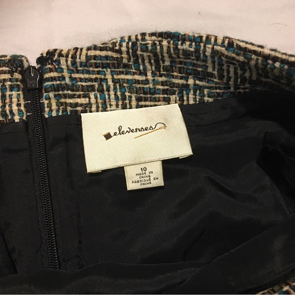 Anthropology Tweed skirt sz12 - Picture 3 of 12